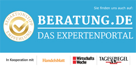 BERATUNG.DE – Das Expertenportal: Redaktionsempfehlung